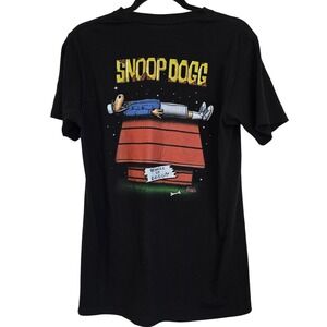 Snoop Dogg Graphic T Shirt Black M/M‎ Tha Dogg Collection Licensed 2025